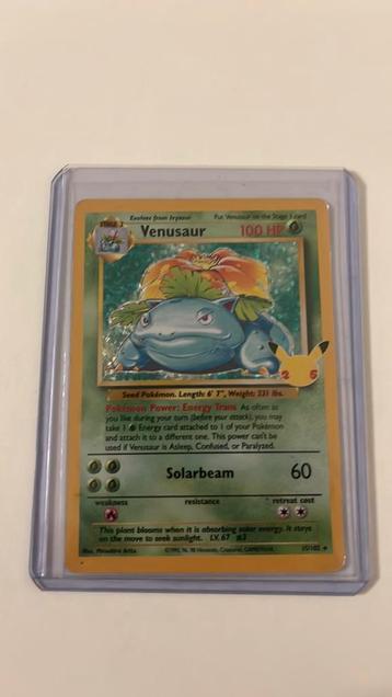 Venusaur Holo – 25th Anniversary Edition Mint Condition beschikbaar voor biedingen