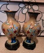 Chinese cloisonnévazen, Ophalen