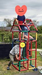 Quadro speelset compleet, Kinderen en Baby's, Speelgoed | Buiten | Speeltoestellen, Ophalen, Zo goed als nieuw, Klimwand, Aanbouwonderdeel