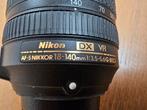 Nikon AF-S 18 140 mm état neuf DX VR G ED, TV, Hi-fi & Vidéo, Photo | Lentilles & Objectifs, Comme neuf, Enlèvement ou Envoi