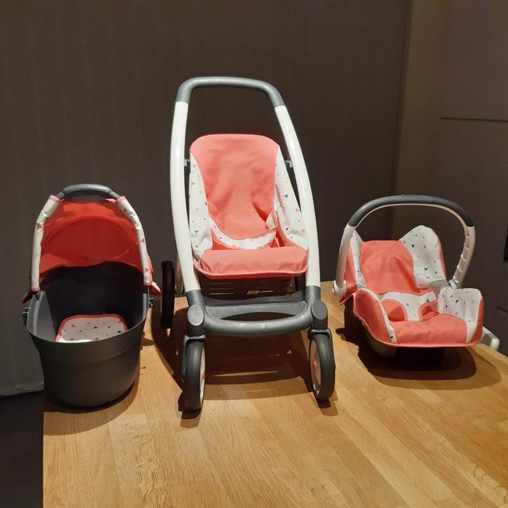 Poppenwagen, Kinderen en Baby's, Speelgoed | Poppen, Gebruikt, Babypop, Ophalen