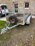 Dubbelassige aanhangwagen, Ophalen, Gebruikt