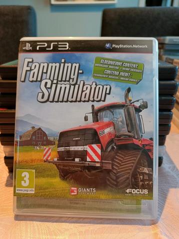PS3 game FARMING SIMULATOR, Enlèvement ou Envoi, Comme neuf