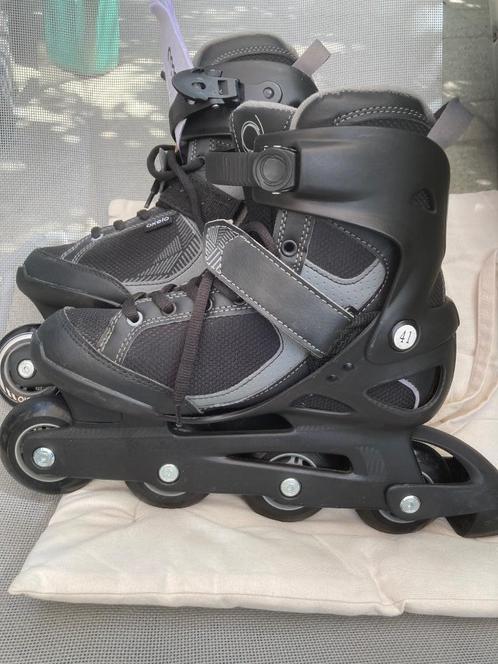 rollers  Oxelo 41 - als nieuw-patins roulettes  comme neufs, Sport en Fitness, Skeelers, Zo goed als nieuw, Inline skates 4 wielen
