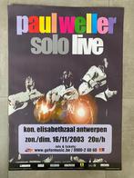 Poster Paul Weller in Antwerpen 2003, Comme neuf, Enlèvement ou Envoi