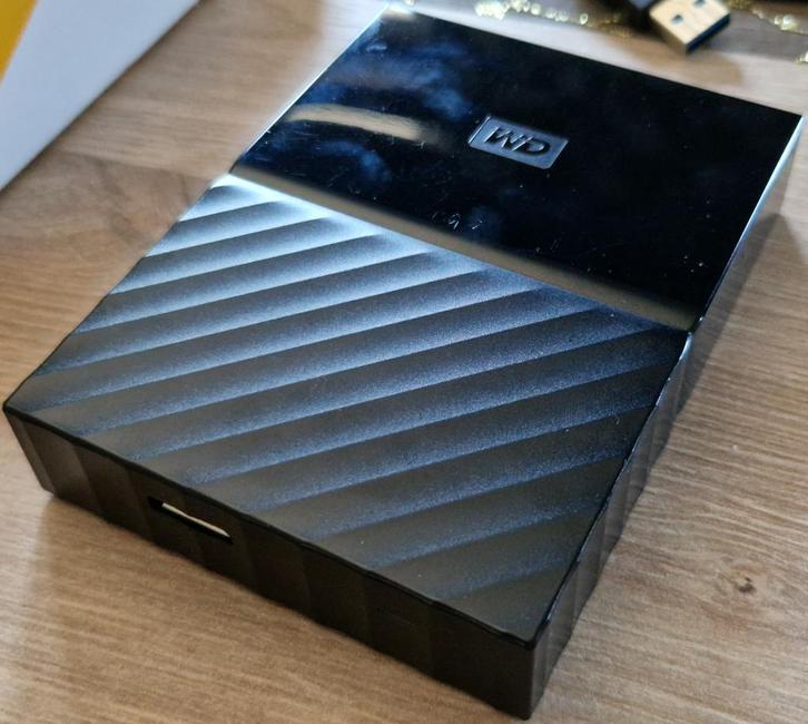 Disque dur (HDD) externe WD My Passport 4TB portable USBA3.0, Computers en Software, Harde schijven, Zo goed als nieuw, Laptop