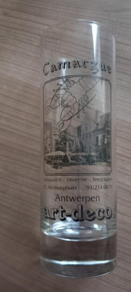 8 restaurant Camargue long drink glazen. Ook apart te koop., Verzamelen, Glas en Drinkglazen, Zo goed als nieuw, Overige typen