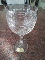 kristallen Prachtige handgeslepen Wijnglazen, Verzamelen, Glas en Drinkglazen, Ophalen, Nieuw