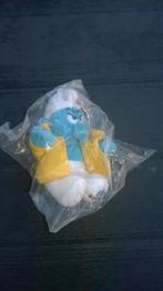 Pluchen McDonald’s Smurf uit 2000 – sleutelhanger, Verzamelen, Smurfen, Verzenden, Gebruikt, Moppersmurf, Poppetje, Figuurtje of Knuffel