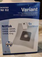 5 nieuwe stofzuigzakken voor Nilfisk + 2 filters, Ophalen of Verzenden, Nieuw, Stofzak, Overige typen