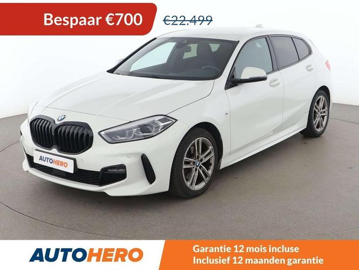 BMW 1 Serie 118 118d M Sport (bj 2020, automaat), Auto's, BMW, Te koop, 1 Reeks, ABS, Airbags, Airconditioning, Apple Carplay