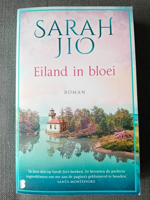 Sarah Jio - Eiland in bloei, Livres, Littérature, Utilisé, Enlèvement ou Envoi