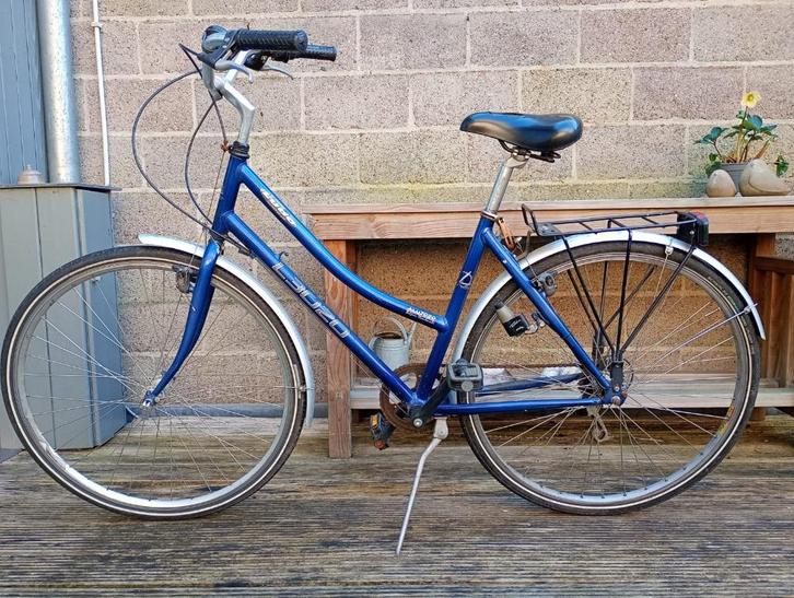 Dames fiets Ludo, Fietsen en Brommers, Fietsen | Dames | Damesfietsen, Gebruikt, Overige merken, Versnellingen, Ophalen