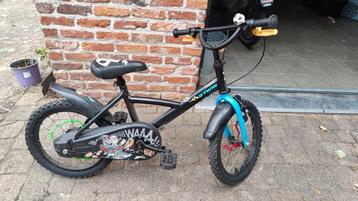 16 inch kinderfiets van b twin beschikbaar voor biedingen