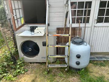 Pompe à chaleur, Enlèvement, Utilisé, Échelle