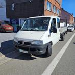 Fiat ducato 2.8jtd 150000km 7 places utilitaire plateau, Auto's, 4 deurs, Bedrijf, Grijs, Overige carrosserie