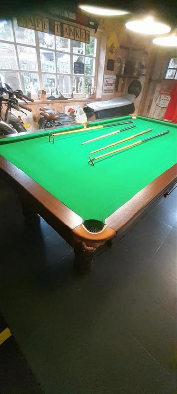 Snooker tafel, Sport en Fitness, Biljarten en Poolen, Ophalen, Zo goed als nieuw