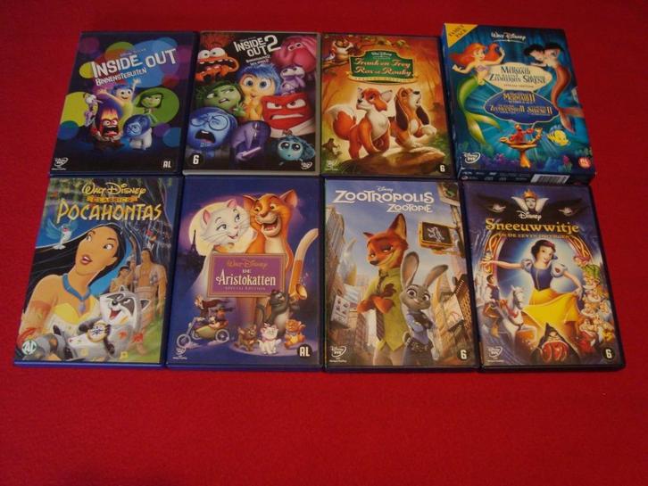 118 disney dvd's, Cd's en Dvd's, Dvd's | Tekenfilms en Animatie, Tekenfilm, Ophalen of Verzenden