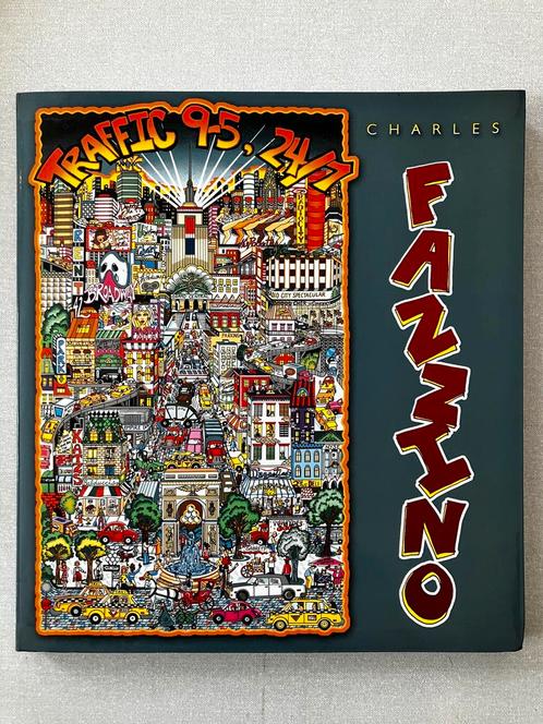 Charles Fazzino Traffic 9 to 5, 24/7 - Julie Maner, Boeken, Prentenboeken en Plaatjesalbums, Ophalen
