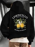 Nieuwe hoodie - maat L - limoncello print, Verzenden, Zo goed als nieuw, Maat 52/54 (L)