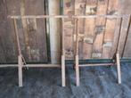 2 tréteaux en fer massif, Enlèvement, Utilisé