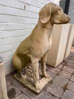 Tuinbeeld hond beton, Tuin en Terras, Ophalen, Gebruikt, Beton, Dierenbeeld