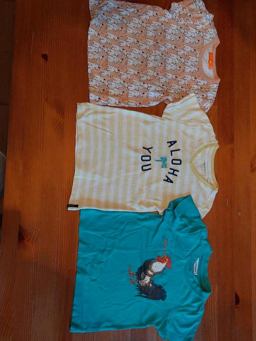 Setje t-shirts 4 jaar Fred&Ginger, Filou&Friends, Noppies, Kinderen en Baby's, Kinderkleding | Maat 104, Gebruikt, Jongen, Shirt of Longsleeve