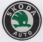 Skoda Auto stoffen opstrijk patch embleem, Verzamelen, Verzenden, Nieuw