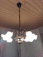 2 hanglampen werken nog prima, Huis en Inrichting, Lampen | Hanglampen, Overige materialen, Rustiek, Gebruikt, 50 tot 75 cm
