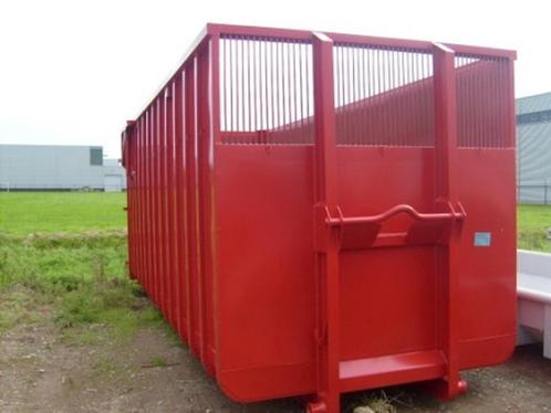 Gemakbak mais silage container met spijlen rek en hydraulisc, Articles professionnels, Machines & Construction | Abris de chantier & Conteneurs