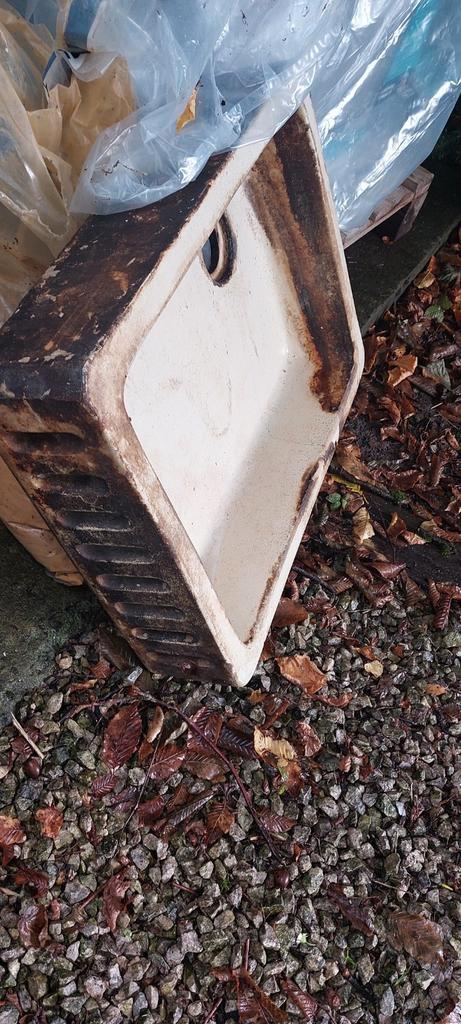 Ancien évier, Huis en Inrichting, Badkamer | Badkamermeubels, Gebruikt, Ophalen