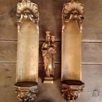 Antieke/oude gipsen muur consoles, Antiek en Kunst, Antiek | Religieuze voorwerpen, Verzenden