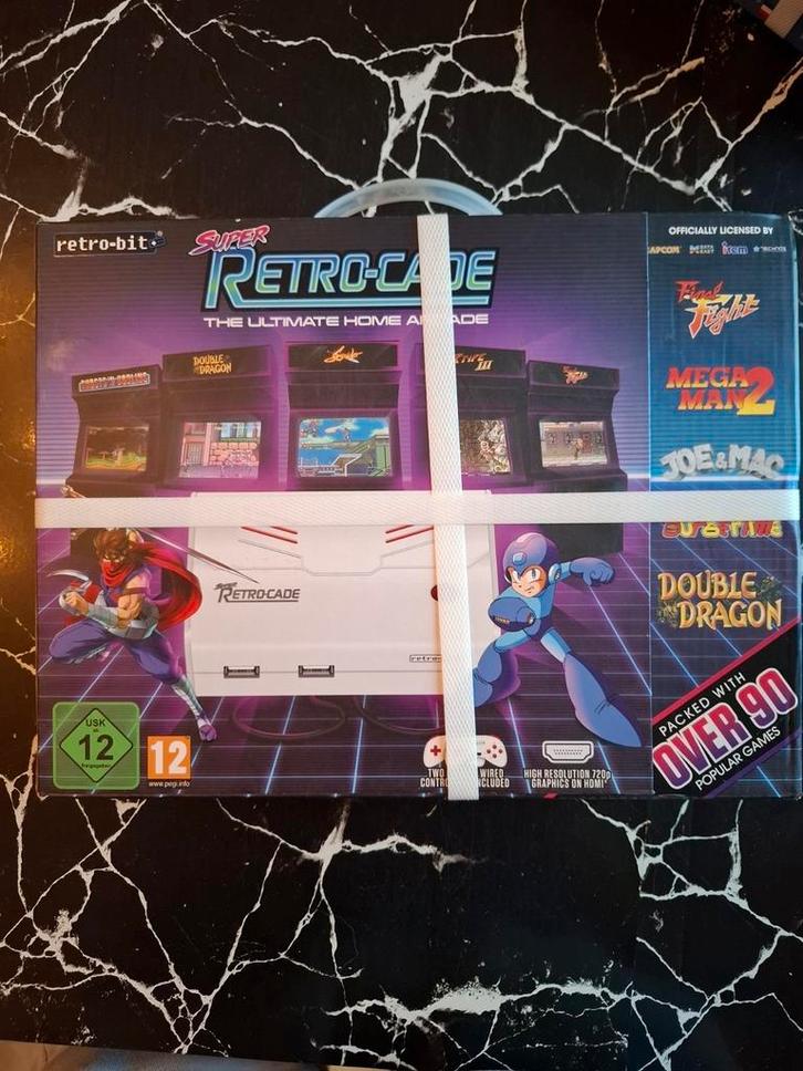Verzegelde Arcade Retro-console! NIEUW, Games en Spelcomputers, Games | Overige, Nieuw, Avontuur en Actie, 2 spelers, Vanaf 3 jaar