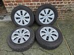 Citroen C3-velgen met winterbanden, Auto-onderdelen, Banden en Velgen, Ophalen, Gebruikt, 15 inch, Banden en Velgen
