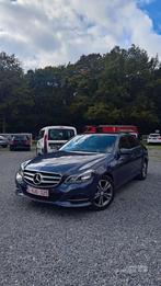 Mercedes E200CDI AVANTGARDE LED-CarPlay-Leder, Auto's, Mercedes-Benz, Automaat, Achterwielaandrijving, Blauw, Leder