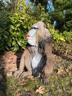 Statue de singe babouin Mandril pour jardin, zoo, 66 cm, Enlèvement, Neuf, Synthétique, Animal