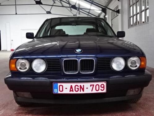 BMW 520 I E 34  1993 M50B20 Slt 125 000 kms Hsto - Carnet, Autos, BMW, Entreprise, Série 5, Air conditionné, Verrouillage central