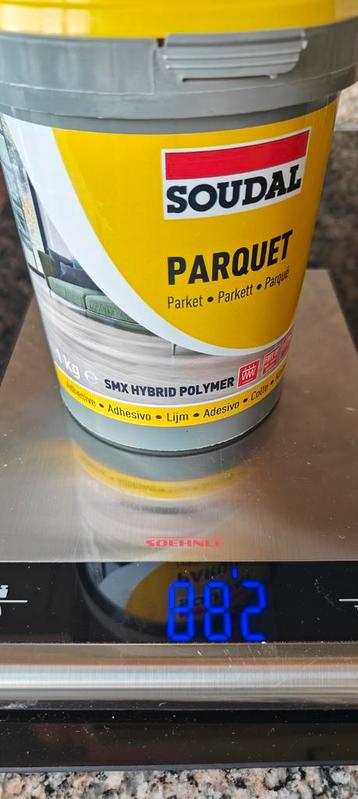 Parketlijm Soudal SMX HYBRID POLYMER 1KG beschikbaar voor biedingen