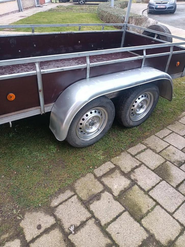 Dubbele as aanhangwagen, Auto diversen, Aanhangers en Bagagewagens, Ophalen