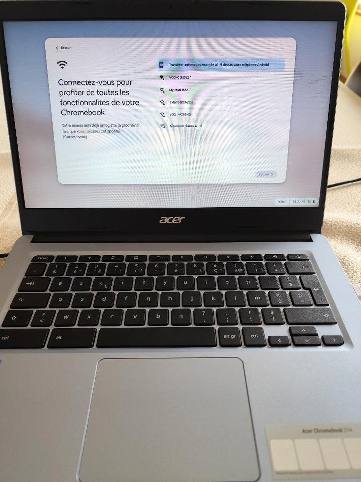 acer chromebook CB314 modele n19q2, Computers en Software, Chromebooks, Zo goed als nieuw, Ophalen