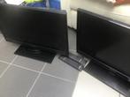 2  televisies met ingebouwde DVD speler, Audio, Tv en Foto, Ophalen, Zo goed als nieuw, LCD