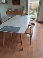 tafel 2m20 op 90cm., Huis en Inrichting, Tafels | Eettafels, Ophalen, Gebruikt