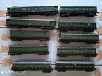 Lot de 10 wagons HO Liliput, Gebruikt, Gelijkstroom of Wisselstroom, Wagon, Ophalen of Verzenden