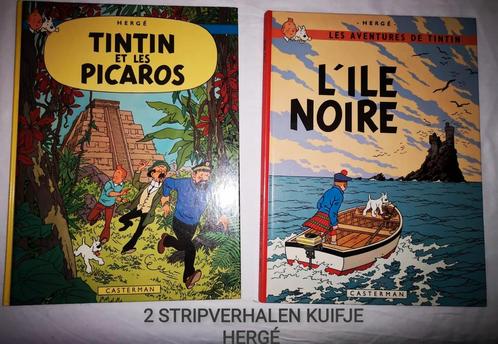 2 BANDES DESSINÉES, TINTIN HERGÉ, Livres, BD, Comme neuf, Plusieurs BD, Enlèvement ou Envoi