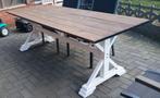 Houten tuintafel 90 x 230 ( dringend weg ), Tuin en Terras, Tuintafels, Ophalen, Zo goed als nieuw