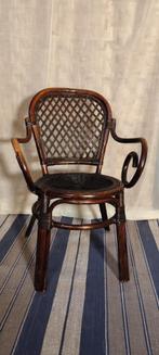 retro.vintage rieten stoel, Ophalen