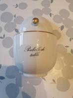 Poubelle de table en porcelaine de Limoges, Maison & Meubles, Cuisine | Vaisselle, Enlèvement, Comme neuf, Porcelaine, Récipient(s)