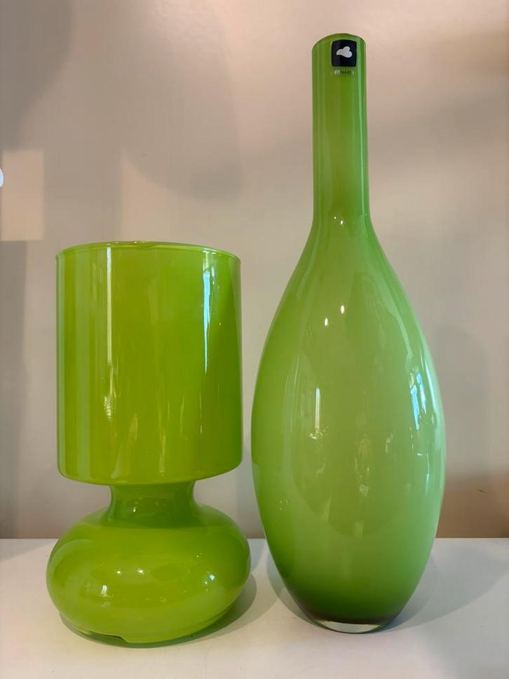 Vintage Ikea Lykta lampje glas, Huis en Inrichting, Lampen | Tafellampen, Glas, Ophalen of Verzenden