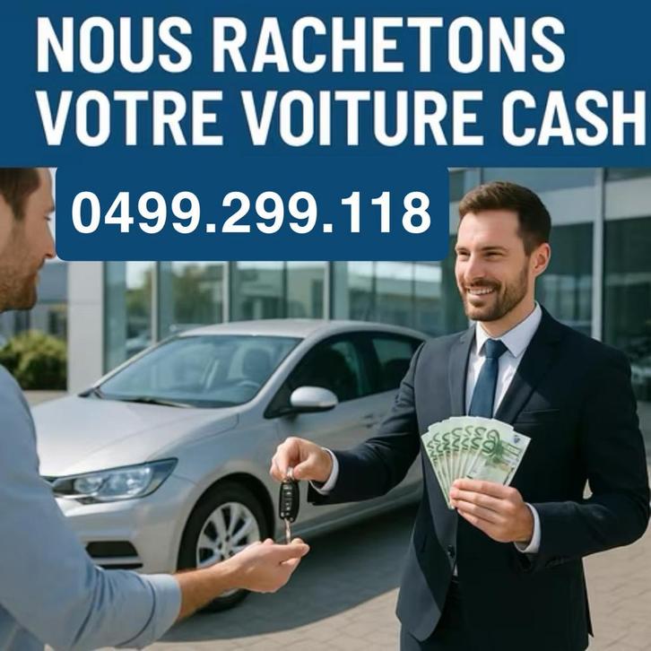 Rachat voiture cash ou virement dans toute la belgique, Auto diversen, Auto-accessoires, Ophalen