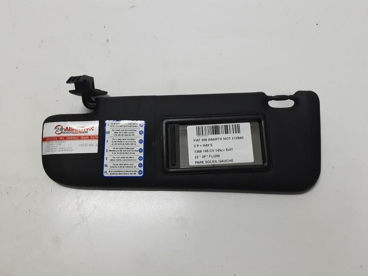 ZONNEKLEP LINKS Abarth 500 / 595 / 695 (01-2008/-), Auto-onderdelen, Interieur en Bekleding, Overige automerken, Gebruikt